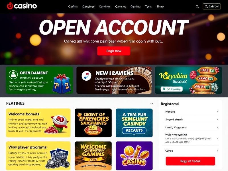 Your ultimate guide to opening a casino account: step-by-step tutorials, security tips, and expert advice to choose the best online casino platform. Start playing with confidence today!